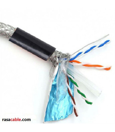 کابل شبکه CAT 6 SFTP نگزنس اوت دور آترینت ATRINET تک روکش